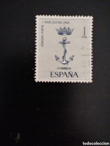 Selos: España. 1737 Semana naval en Barcelona. 1966.
